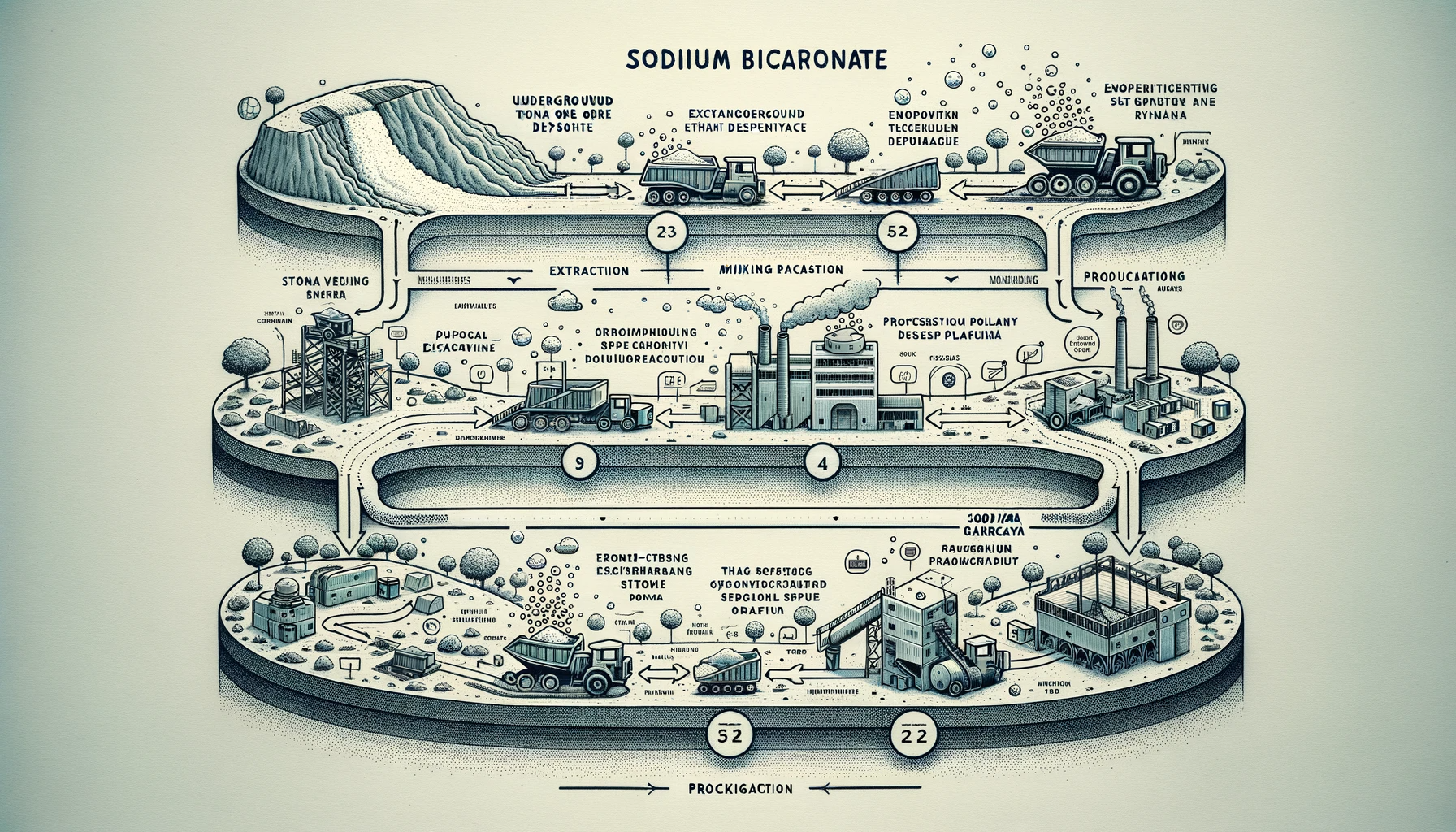 Sodium Bicarbonate Production