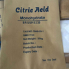 Anhydrous Commodity Gel-forming Agent Citric Acid