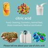 Halal Moisture-retaining Detergent Agent Citric Acid